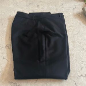 White House Black Market classic slim trouser comfort stretch black size 12